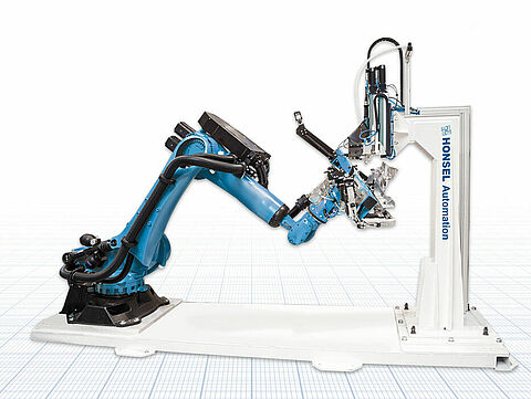 Roboterzellen für die automatisierte Verarbeitung von Verbindern