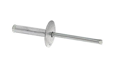 Body bound blind rivet ARCO. Material: Aluminium/steel galvanized. Head: Large dome head