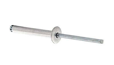 Body bound blind rivet ARCO. Material: Aluminium/steel galvanized. Head: Dome head