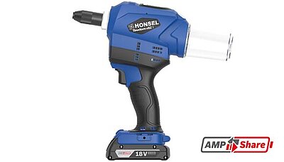 Outil de pose pour rivets aveugles Rivdom eBZ 1