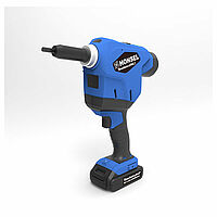 Battery-powered setting tool for blind rivet nuts and studs Rivdom eVNG 2