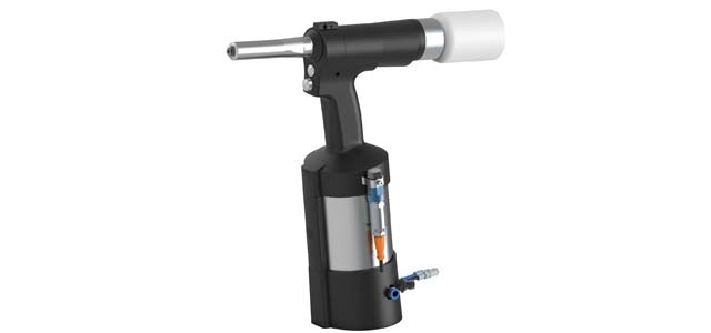 Manual setting tool with process monitoring for blind rivets and sealing plugs Honsel BZ 125 DMSD 2G