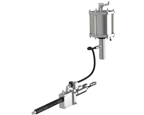Stationary setting tool for automated setting of blind rivets and sealing plugs RivSys BZ DIV DMSD 2G