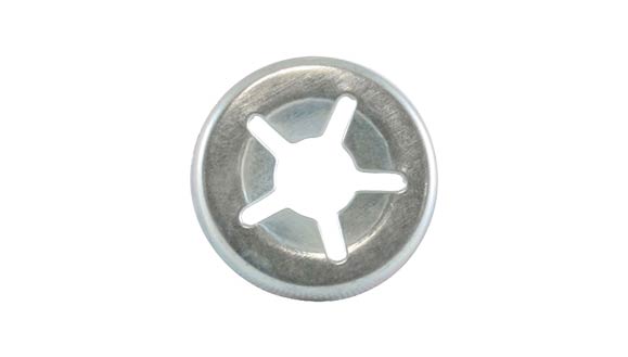 Axial clamp cap made of steel