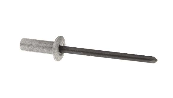 Dichtblindniet CERTO. Material: Aluminium/Stahl verzinkt. Kopfform: Flachkopf