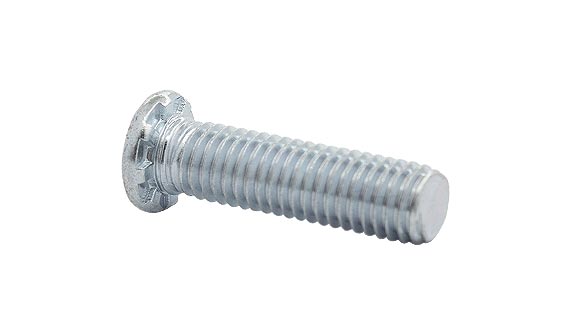 Einpressgewindebolzen V-HFH, Material: Stahl verzinkt