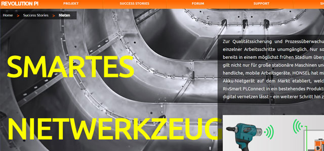 Histoire de réussite : le rivetage intelligent